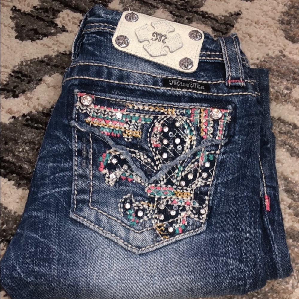 Little girls skinny miss me jeans